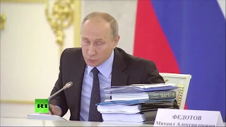 Путин о конфликте Тинькова и Nemagia  Это безобразие! Полный беспредел