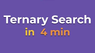 Ternary Search in 4 min (Python)