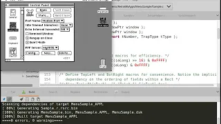 Developing 68K Mac apps with CodeLite IDE, Retro68 and pce-macplus emulator