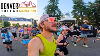 Running the 2024 Denver Colfax Marathon