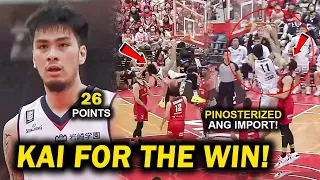 KAI SOTTO FOR THE WIN! | Naghalimaw si KAI Pinosterized pa ang IMPORT NG CHIBA | Highlights