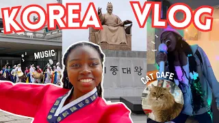 a WEEK in SEOUL, KOREA | sightseeing, cat cafe, palace, karaoke...