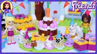 Lego Friends Daisy's Birthday Party ALL SETS TOGETHER! - Kids Toys Play