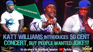 KATT WILLIAMS Crashes 50 CENT COMEDY FEST & Tells ONE JOKE @ 50 Cent Tycoon Comedy & Music Fest 2022