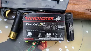 Winchester Double X 12ga 3" 1-3/4oz #5 Test W/ Remington 11-87 & HS Strut UnderTaker .665