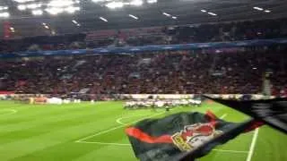 Stimmung Leverkusen gg Paris SG 2014