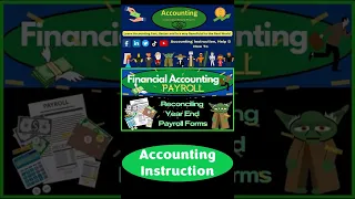 Reconciling Year End Payroll Forms- Financial Accounting Payroll