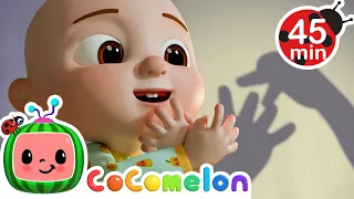 Shadow Puppets 🔦 | Cocomelon 🍉 | Kids Learning Songs! |  Sing Along Nursery Rhymes 🎶