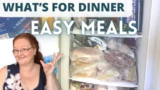 WHAT'S FOR DINNER / EASY MEALS FROM THE FREEZER