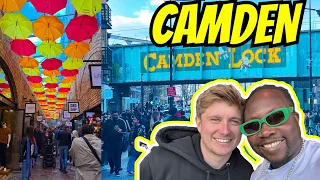 Camden Market London | Walking Tour | Best of Camden Town on Bank Holiday & Street Food