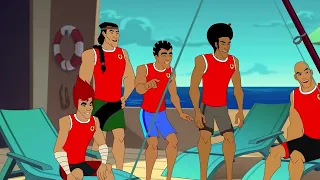 One Super League Under the Sea | SupaStrikas Soccer Kids Cartoons | Cool Football Animation | Anime