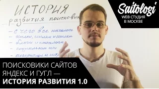 Поисковики сайтов Яндекс и Гугл — история развития 1.0