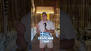 Tropicana Tour | Mykonos 🇬🇷 #greece #tropicana #mykonos