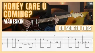 Honey (Are U Coming?) - Måneskin (Guitar Lesson/Tab)