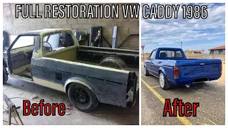 Full Restoration VW caddy pick-up MK1