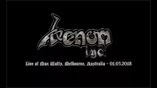 Venom Inc. - Live at Max Watts, Melbourne - 01.03.2018