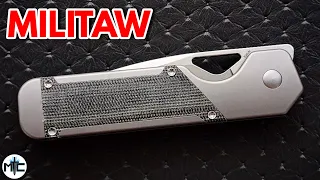 FANTASTIC! - Kizer Militaw Folding Knife - Overview and Review
