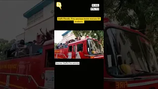 Delhi Flood: 33 Students Rescued by Fire Services Team | #short