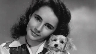 12 Years Old Elizabeth Taylor In The Filming Of National Velvet In 1944