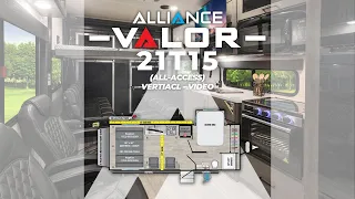 2023 Valor 21T15 (All-Access) Interior Vertical