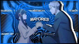 Becky G, Bad Bunny - Mayores - Loid & Yor - Edit