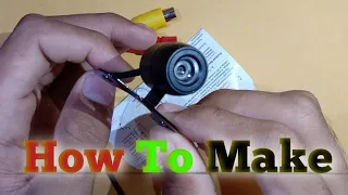 how to make homemade camera |power supplyer 12v at home