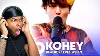 KOHEY 🇯🇵 | BEATBOX LEVEL: ASIAN | GBB 2021| REACTION*