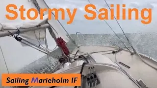 Stormy Sailing - Sailing at wind force 4 - 6 over the IJsselmeer and Markermeer - The Netherlands