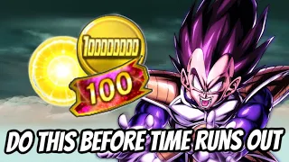 WHAT SHOULD YOU BE BEFORE THE END OF THE 100M USERS WORLDWIDE CELEBRATION CAMPAIGN: DB LEGENDS