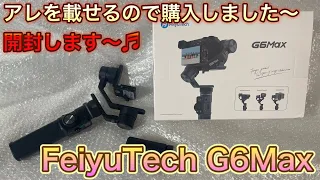 FeiyuTech G6 Max 開封します！ディズニーでビデオカメラをジンバルに載せるので買ってみました〜