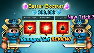 All Legendary!? Opening 300k Easter Booster & Bunnyrai Set Review | Pixel Worlds