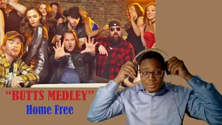 RAPPER REACTS to "Butts Medley" by Home Free