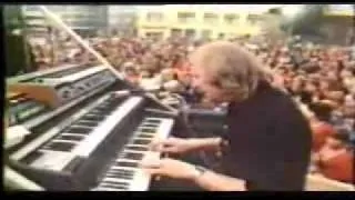 Halle Saale Beat Gruppe Puhdys spielt in Großstadt auf 1977 live