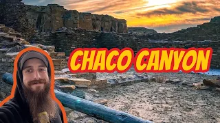 Camping Alone At Chaco Canyon