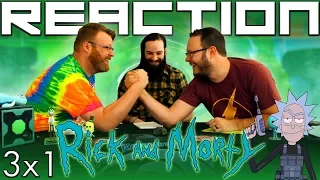 Rick and Morty 3x1 REACTION!! "The Rickshank Rickdemption"