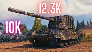 World of Tanks FV4005 Stage II  12.3K Damage & 3x FV4005 Stage II  10K