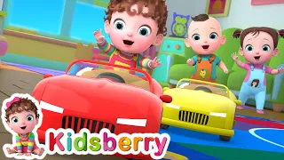 10 Little Cars | Kidsberry Nursery Rhymes & Baby Songs