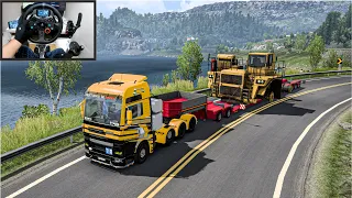 700HP Man Puls 60.000 KG Trailer - Euro Truck Simulator 2 - Logitech G29 Setup