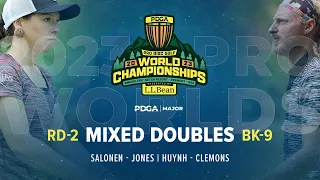 2023 PDGA Pro Worlds | MIXED DOUBLES | R2B9 Chase | Salonen - Jones | Huynh - Clemons