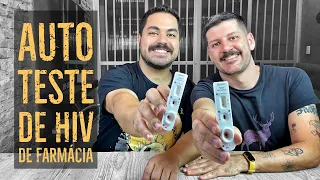 TESTAMOS O AUTOTESTE DE HIV COMPRADO NA FARMÁCIA (VERSÃO 2023) | SUPER INDETECTÁVEL