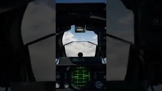 F-4 Phantom Super Realistic Window Condensation Cockpit view in ACE Combat 7 PS5 4k 60fps #shorts