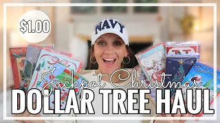 HUGE DOLLAR TREE HAUL **NEW CHRISTMAS ITEMS 2020**