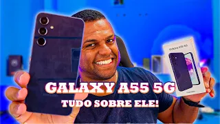 SAMSUNG GALAXY A55 5G VALE A PENA? TODOS SO TESTES PRA DESCOBRIR! 1