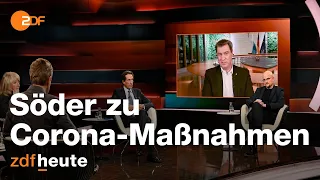 Söder zu weiteren Lockdown-Maßnahmen | Markus Lanz vom 12. November 2020