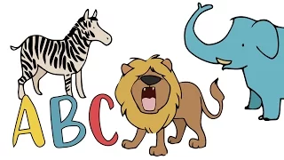 ABC - Alphabet mit Tieren | Deutsch lernen für Kinder | Learn German