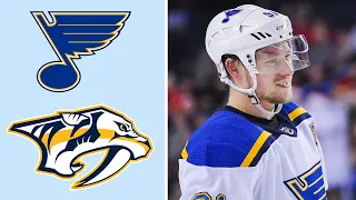 St. Louis Blues vs. Nashville Predators | EXTENDED HIGHLIGHTS | 2/10/19 | NHL on NBC