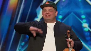 Violinist Philip Bowen Auditions with System Of A Down "Chop Suey!  | AGT 2023