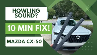 EASY! Fix the Crossbar Noise in 10 Mins! - Mazda CX-50