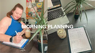 Morning Planning Routine | How I Plan my Day on my iPad