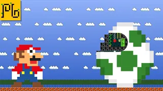 Mario vs the Giant Yoshi Egg Maze(Mario Cartoon Animation)